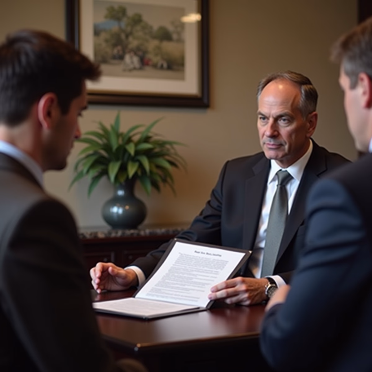 The dedicated legal team at Escondido Probate Law serving Riverside probate matters is pictured conferring with heirs to navigate the probate process to execute vital documents discussing What separates an efficient California probate process from a drawnout conflict over authority and assets