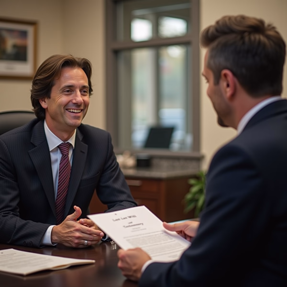 The dedicated legal team at Escondido Probate Law serving Riverside probate matters is pictured conferring with heirs to navigate the probate process to execute vital documents discussing What separates an efficient California probate process from a drawnout conflict over authority and assets