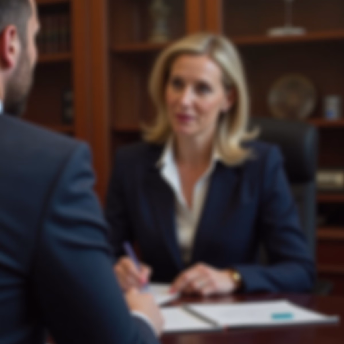 The dedicated legal team at Escondido Probate Law serving Riverside probate matters is pictured conferring with heirs to navigate the probate process to execute vital documents discussing What separates an efficient California probate process from a drawnout conflict over authority and assets