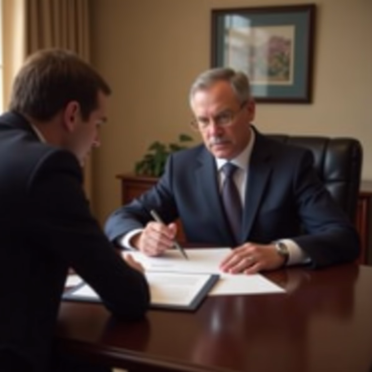 The dedicated legal team at Escondido Probate Law serving Riverside probate matters is pictured conferring with heirs to navigate the probate process to execute vital documents discussing What separates an efficient California probate process from a drawnout conflict over authority and assets