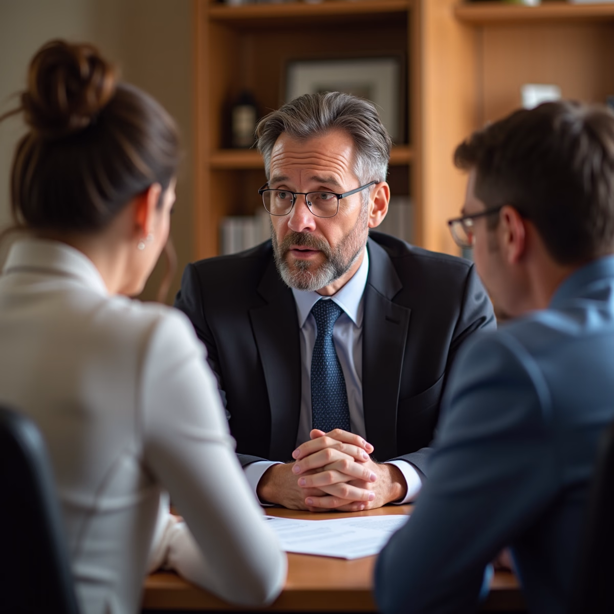 The dedicated legal team at Escondido Probate Law serving Riverside probate matters is pictured conferring with heirs to navigate the probate process to execute vital documents discussing What separates an efficient California probate process from a drawnout conflict over authority and assets