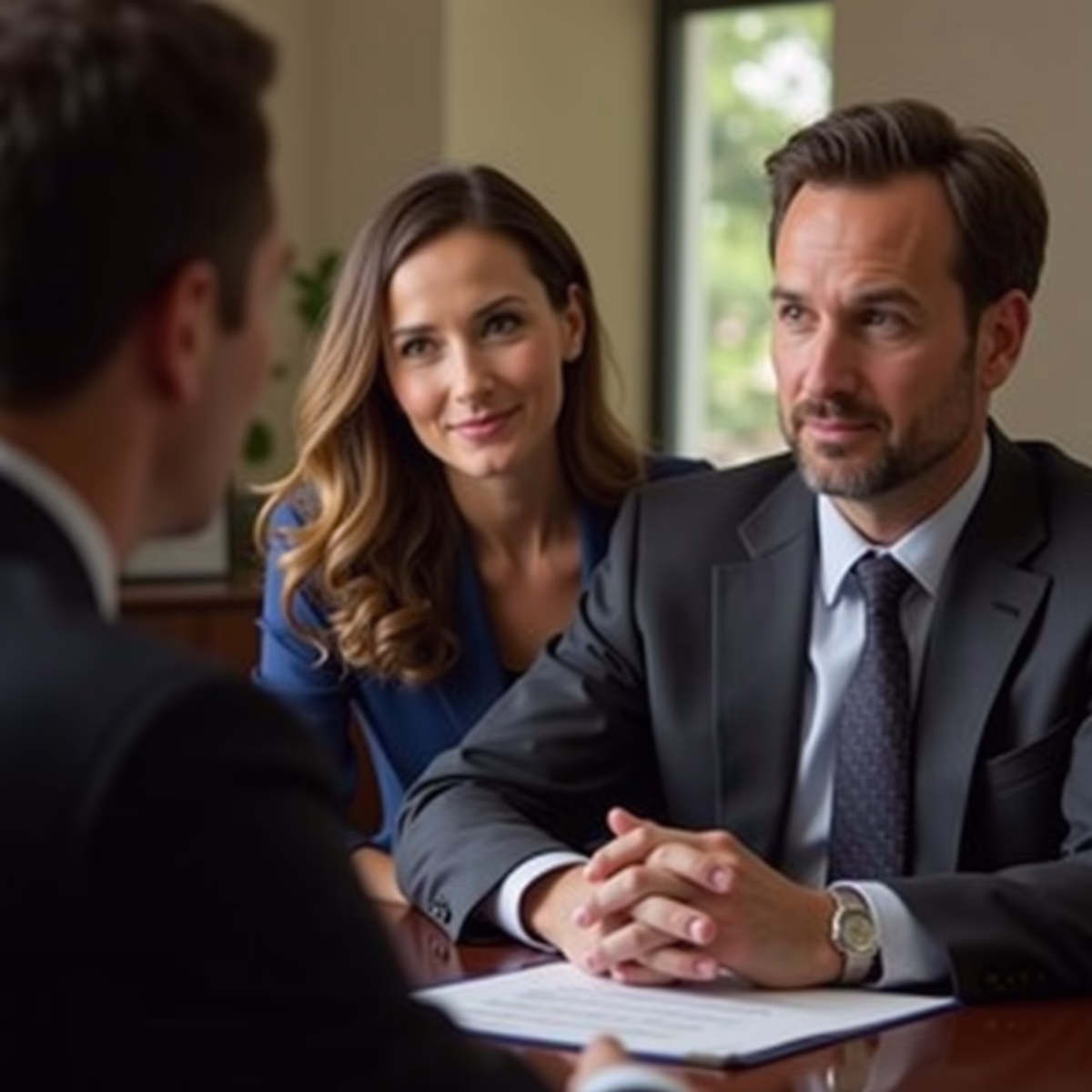 The dedicated legal team at Escondido Probate Law serving Riverside probate matters is pictured conferring with heirs to navigate the probate process to execute vital documents discussing What separates an efficient California probate process from a drawnout conflict over authority and assets