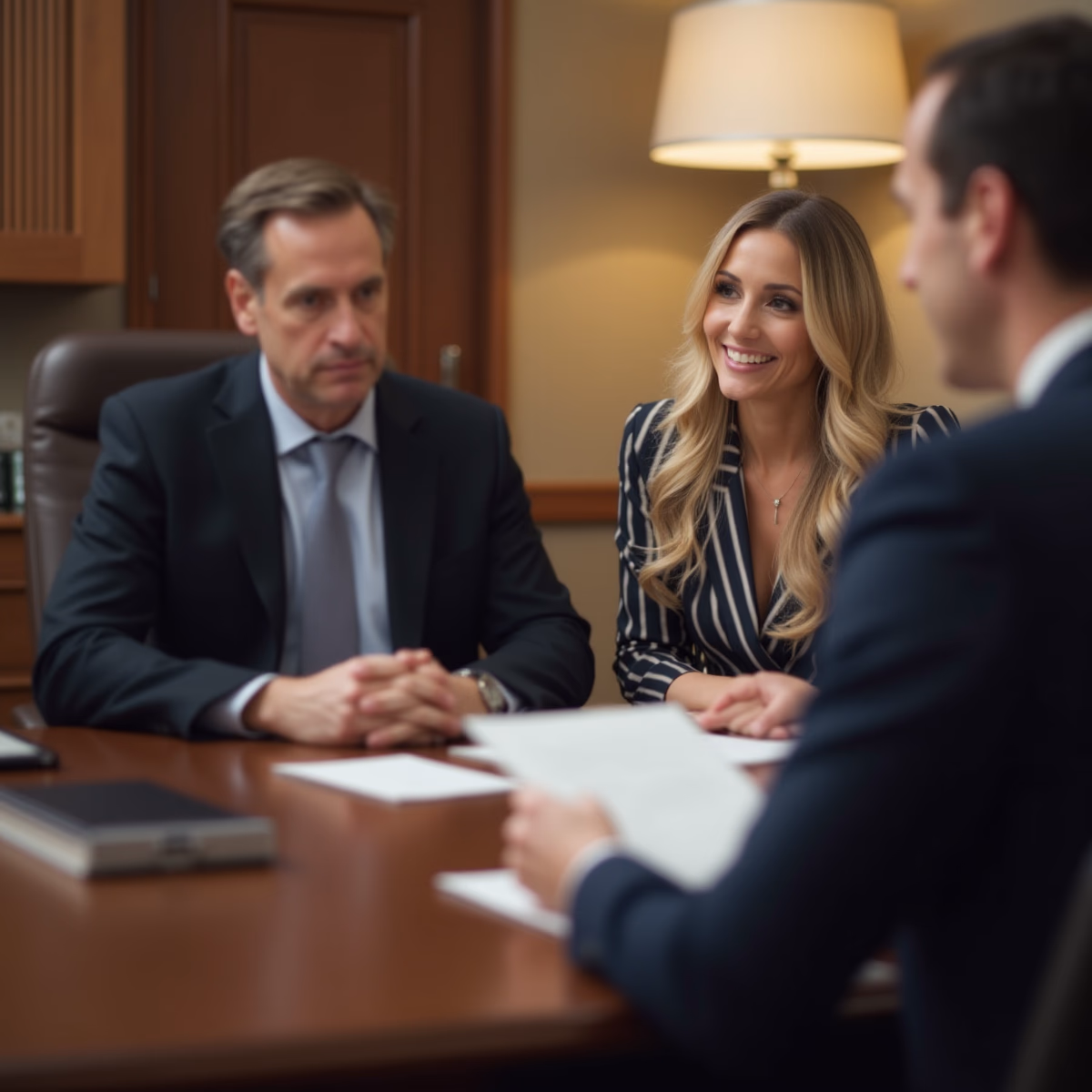 The dedicated legal team at Escondido Probate Law serving Riverside probate matters is pictured conferring with heirs to navigate the probate process to execute vital documents discussing What separates an efficient California probate process from a drawnout conflict over authority and assets