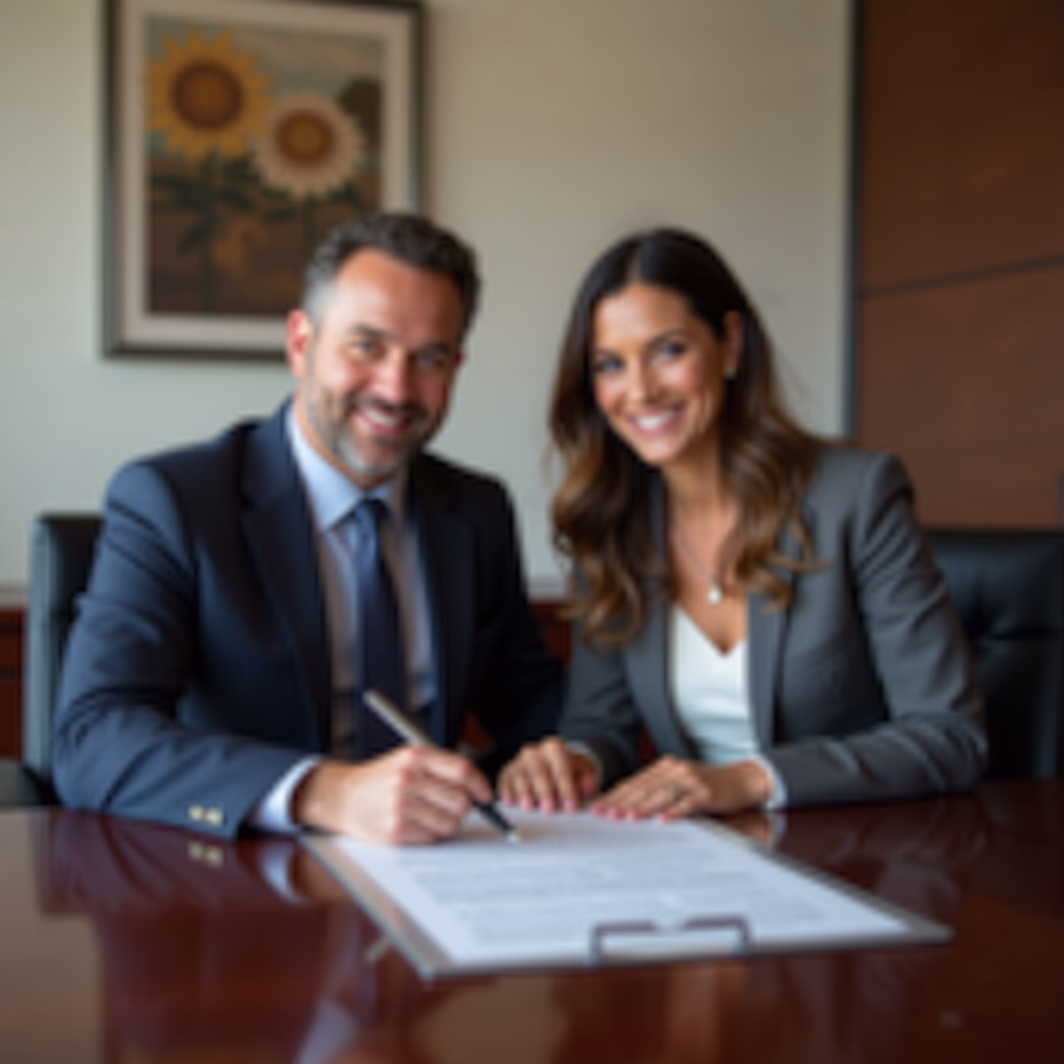 The dedicated legal team at Escondido Probate Law serving Riverside probate matters is pictured conferring with heirs to navigate the probate process to execute vital documents discussing What separates an efficient California probate process from a drawnout conflict over authority and assets