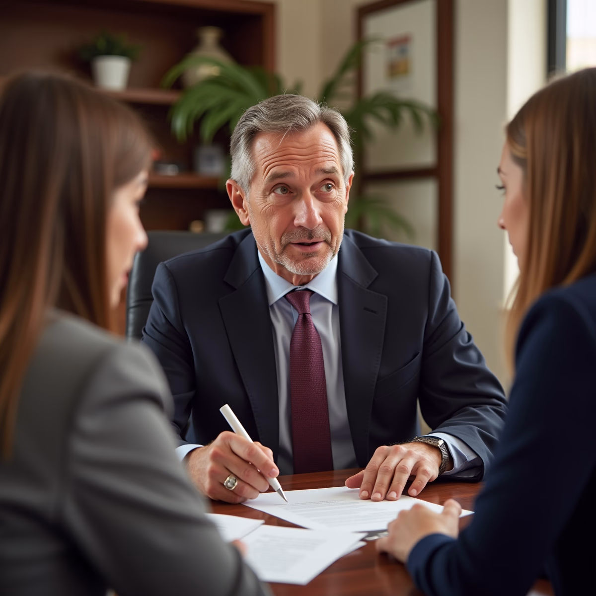 The dedicated legal team at Escondido Probate Law serving Riverside probate matters is pictured conferring with heirs to navigate the probate process to execute vital documents discussing What separates an efficient California probate process from a drawnout conflict over authority and assets