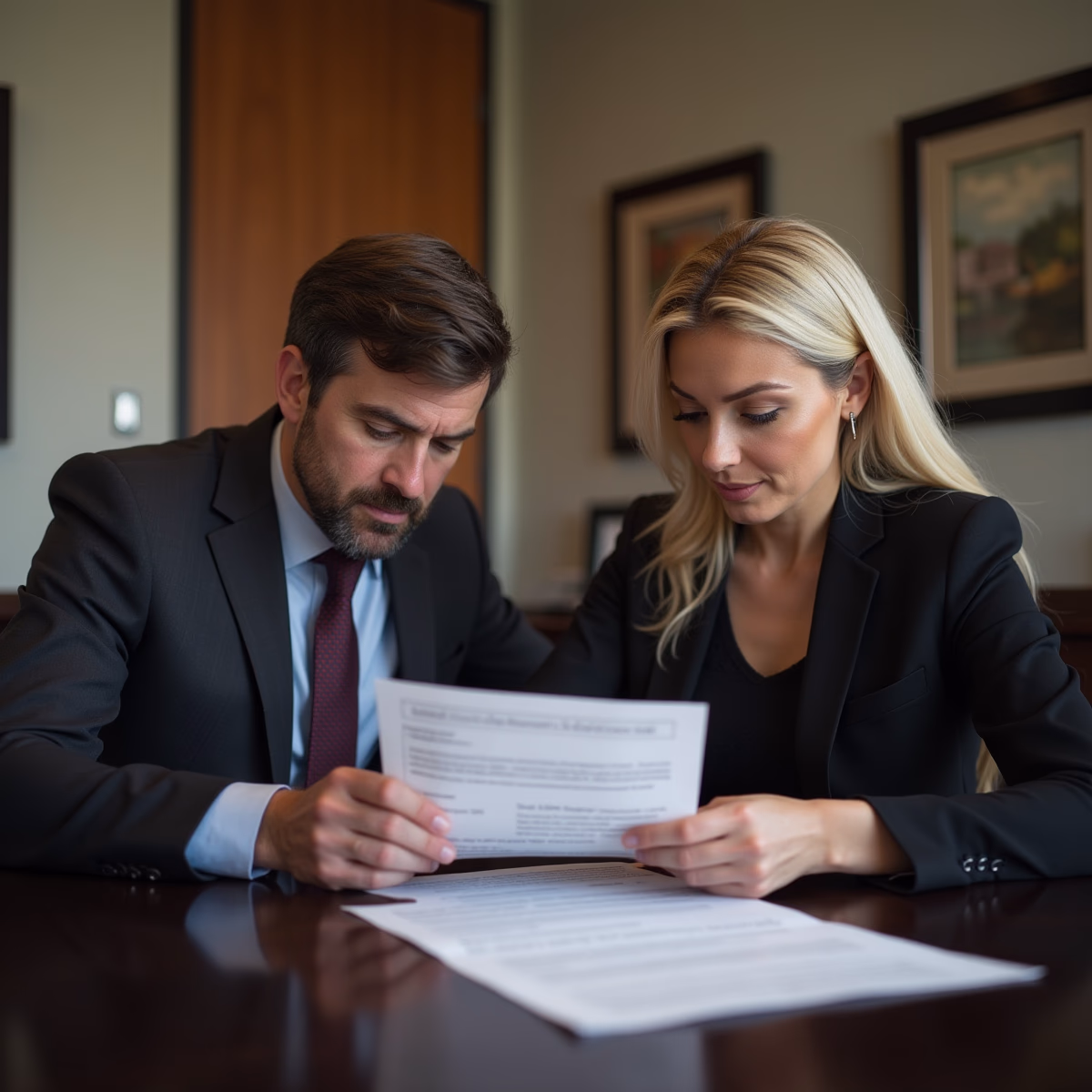 The dedicated legal team at Escondido Probate Law serving Riverside probate matters is pictured conferring with heirs to navigate the probate process to execute vital documents discussing What separates an efficient California probate process from a drawnout conflict over authority and assets