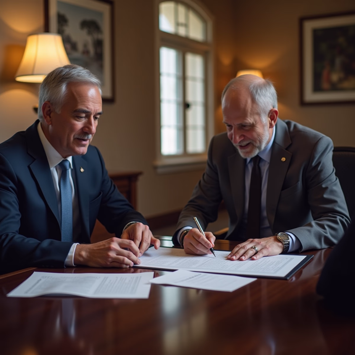 The dedicated legal team at Escondido Probate Law serving Riverside probate matters is pictured conferring with heirs to navigate the probate process to execute vital documents discussing What separates an efficient California probate process from a drawnout conflict over authority and assets