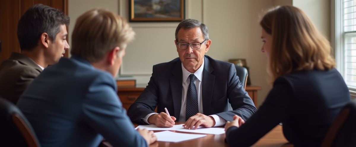 The experienced legal team at Escondido Probate Law serving Riverside County wills matters meets with executors in the Southern California office to execute vital petitions discussing What standards do California judges use to determine a wills true meaning