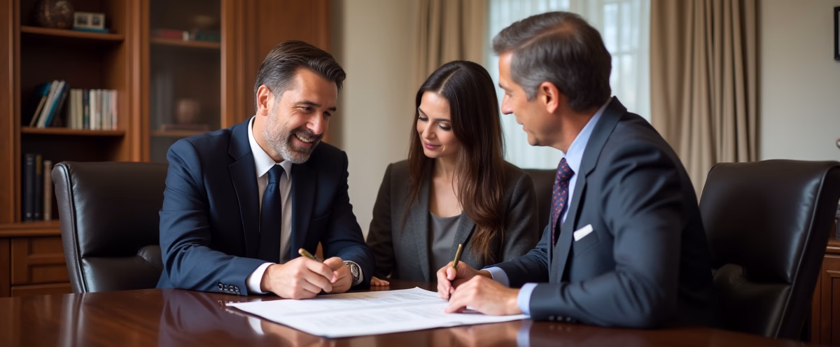 The experienced legal team at Escondido Probate Law serving Riverside County wills matters meets with executors in the Southern California office to execute vital petitions discussing What types of estates qualify to use the GC Series Forms