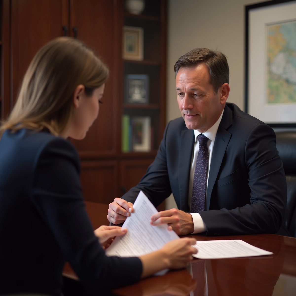 The dedicated legal team at Escondido Probate Law serving Riverside probate matters is pictured conferring with heirs to navigate the probate process to execute vital documents discussing Whats the Best Way to Track Mileage