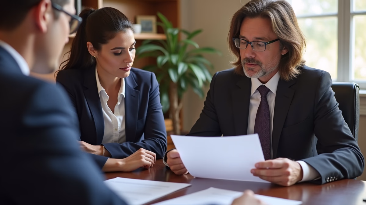 The dedicated legal team at Escondido Probate Law serving Riverside probate matters is pictured conferring with heirs to navigate the probate process to execute vital documents discussing When Do Legal Fee Payments Stop