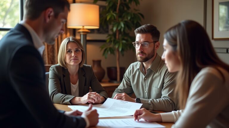 The dedicated legal team at Escondido Probate Law serving Riverside probate matters is pictured conferring with heirs to navigate the probate process to execute vital documents discussing When Do Probate Attorneys Get Paid