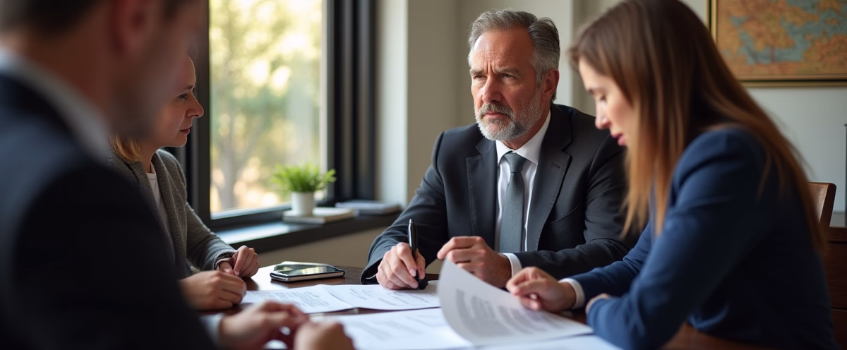 The experienced legal team at Escondido Probate Law serving Riverside County wills matters meets with executors in the Southern California office to execute vital petitions discussing When Would I Need a Disclaimer of Interest