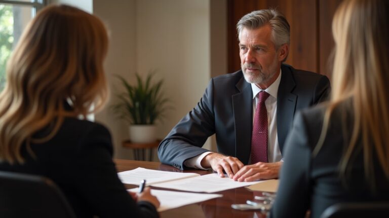 The dedicated legal team at Escondido Probate Law serving Riverside probate matters is pictured conferring with heirs to navigate the probate process to execute vital documents discussing When is Notice to the Attorney General Required