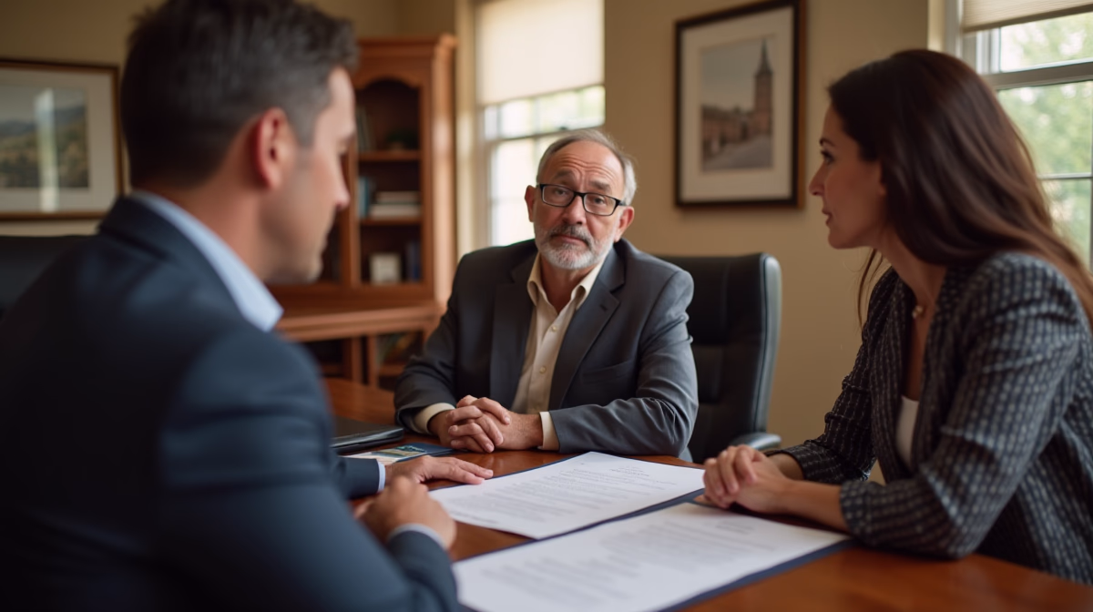 The dedicated legal team at Escondido Probate Law serving Riverside probate matters is pictured conferring with heirs to navigate the probate process to execute vital documents discussing When is a Special Administrator Appointed
