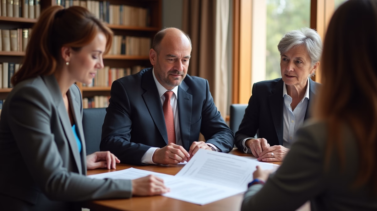 The experienced legal team at Escondido Probate Law serving Riverside County wills matters meets with executors in the Southern California office to execute vital petitions discussing Who Pays Medical Bills After Death