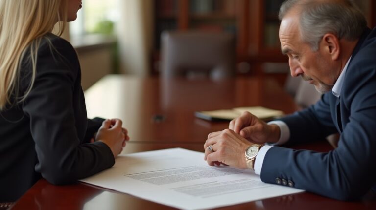The dedicated legal team at Escondido Probate Law serving Riverside probate matters is pictured conferring with heirs to navigate the probate process to execute vital documents discussing Who Qualifies for Small Estate Affidavits