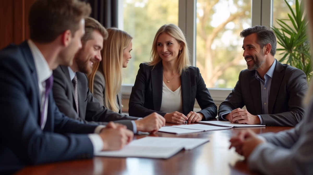 The dedicated legal team at Escondido Probate Law serving Riverside probate matters is pictured conferring with heirs to navigate the probate process to execute vital documents discussing Who Signs the Petition for Probate