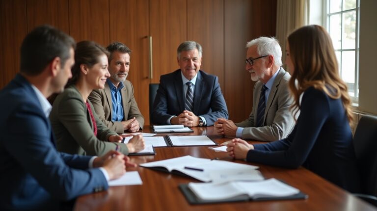 The experienced legal team at Escondido Probate Law serving Riverside County wills matters meets with executors in the Southern California office to execute vital petitions discussing Who gets my 401k if beneficiaries arent updated