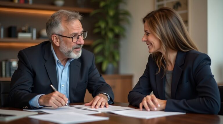 The dedicated legal team at Escondido Probate Law serving Riverside probate matters is pictured conferring with heirs to navigate the probate process to execute vital documents discussing Who is Allowed to Challenge a Will