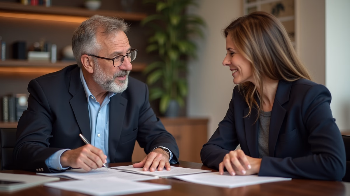 The dedicated legal team at Escondido Probate Law serving Riverside probate matters is pictured conferring with heirs to navigate the probate process to execute vital documents discussing Who is Allowed to Challenge a Will