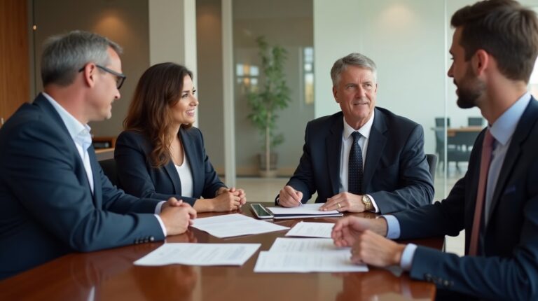 The experienced legal team at Escondido Probate Law serving Riverside County wills matters meets with executors in the Southern California office to execute vital petitions discussing Who is Considered a Beneficiary