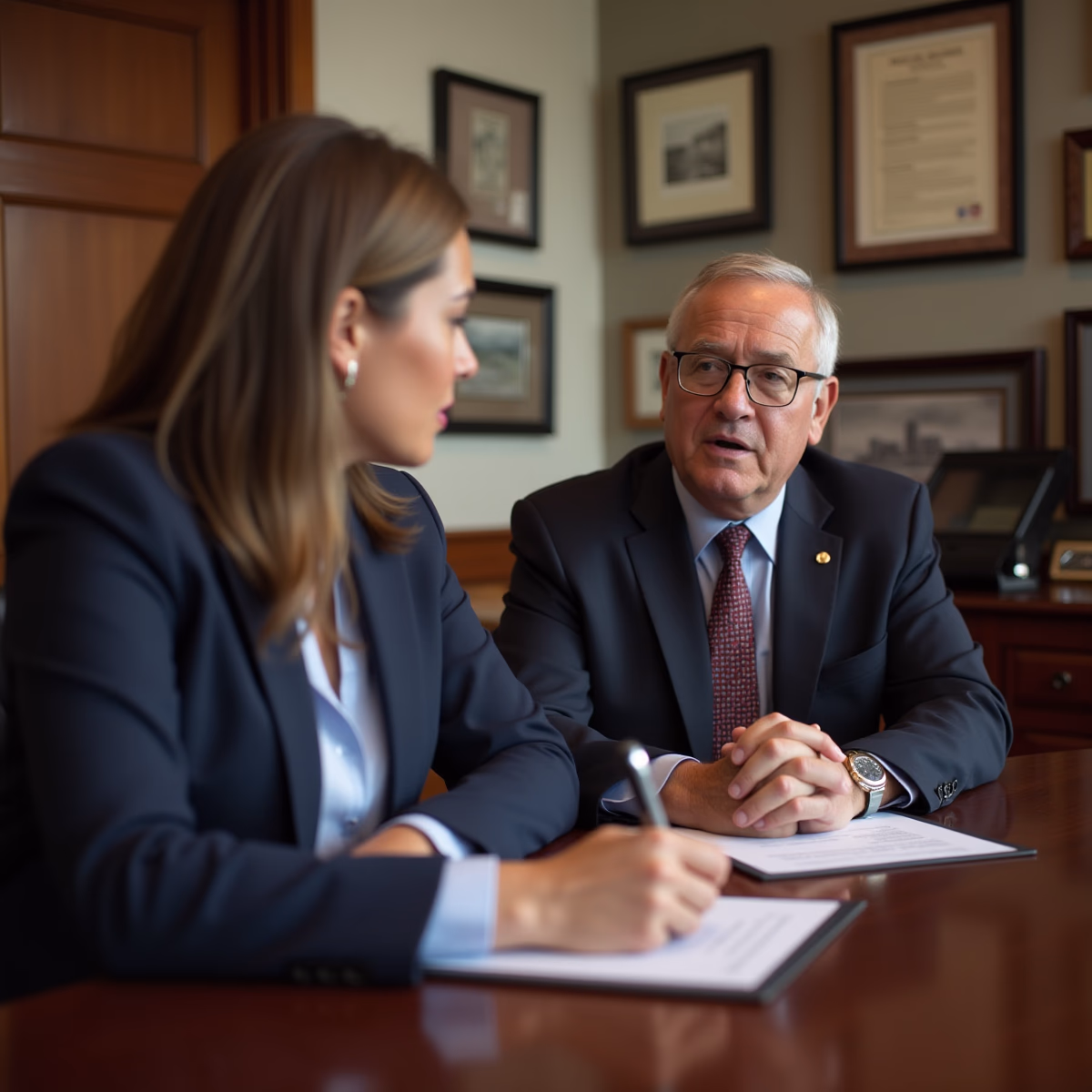The dedicated legal team at Escondido Probate Law serving Riverside probate matters is pictured conferring with heirs to navigate the probate process to execute vital documents discussing Why Are Multiple Names a Problem for Probate Publication