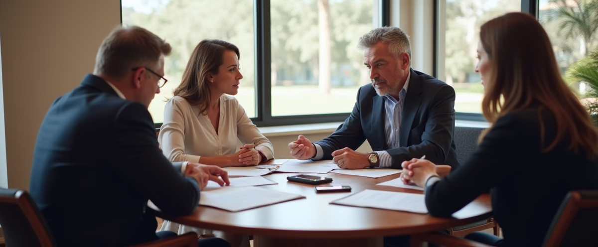 The legal counsel at Escondido Probate Law serving Riverside County estate matters meets with beneficiaries in our Southern California office to execute necessary paperwork discussing Why Funding Matters So Much