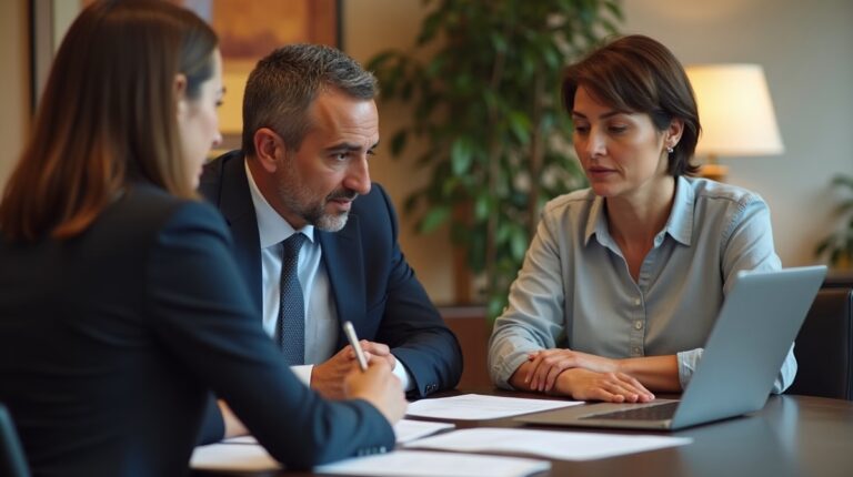 The dedicated legal team at Escondido Probate Law serving Riverside probate matters is pictured conferring with heirs to navigate the probate process to execute vital documents discussing Why Keep a Probate Time Log