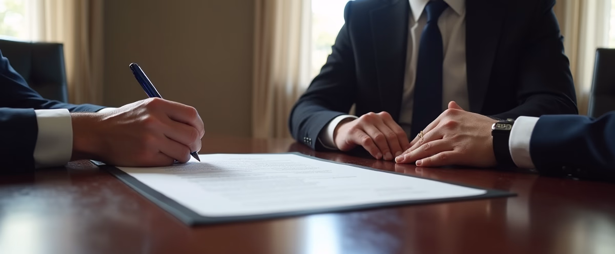 The legal counsel at Escondido Probate Law serving Riverside County estate matters meets with beneficiaries in our Southern California office to execute necessary paperwork discussing Why PourOver Wills Arent Enough on Their Own