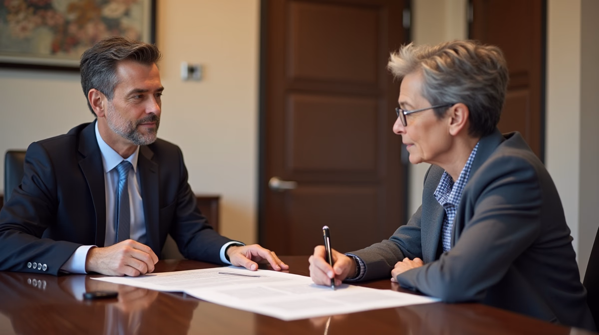 The dedicated legal team at Escondido Probate Law serving Riverside probate matters is pictured conferring with heirs to navigate the probate process to execute vital documents discussing Why Was My Hearing Continued