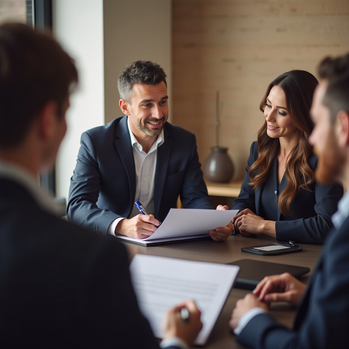 The dedicated legal team at Escondido Probate Law serving Riverside probate matters is pictured conferring with heirs to navigate the probate process to execute vital documents discussing Why Would a Probate Court Issue a Bench Warrant