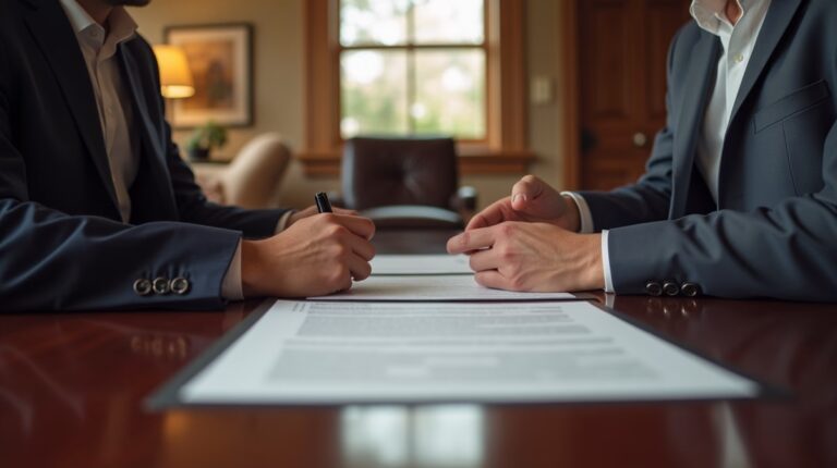 The dedicated legal team at Escondido Probate Law serving Riverside probate matters is pictured conferring with heirs to navigate the probate process to execute vital documents discussing Why You Need Full Authority Under IAEA