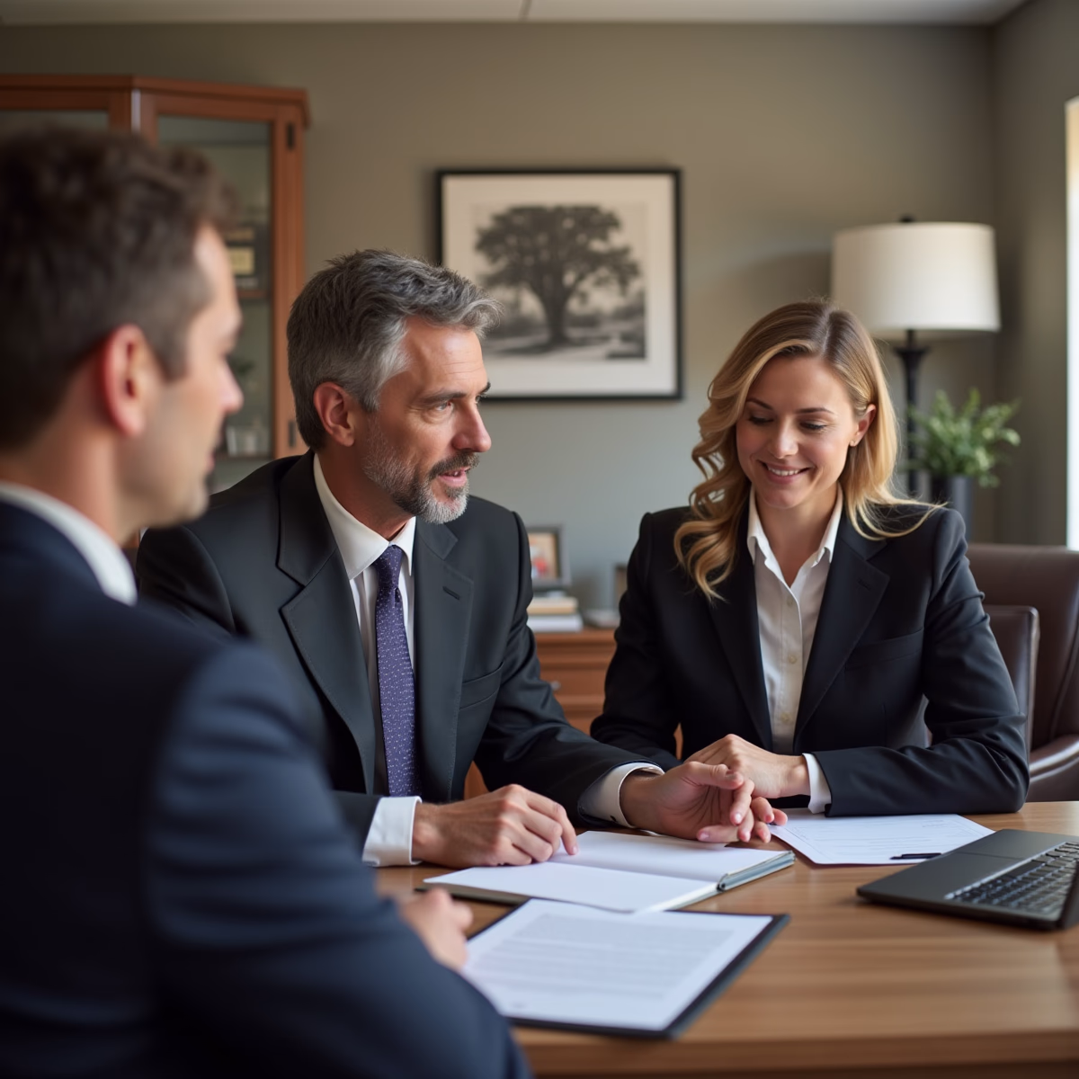 The dedicated legal team at Escondido Probate Law serving Riverside probate matters is pictured conferring with heirs to navigate the probate process to execute vital documents discussing Why are Attorney Fees Scrutinized in Probate