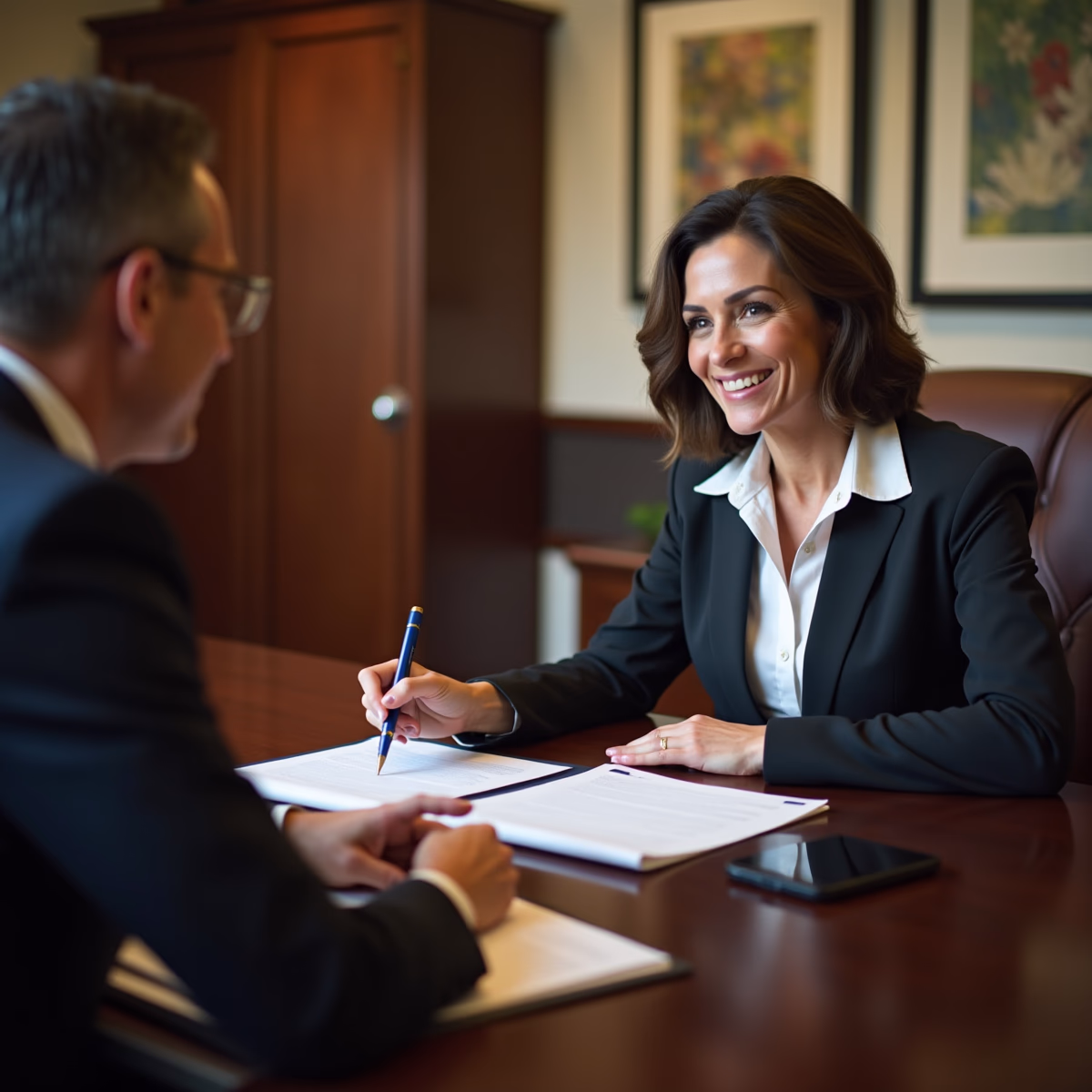 The dedicated legal team at Escondido Probate Law serving Riverside probate matters is pictured conferring with heirs to navigate the probate process to execute vital documents discussing Why are Probate Notes a Problem