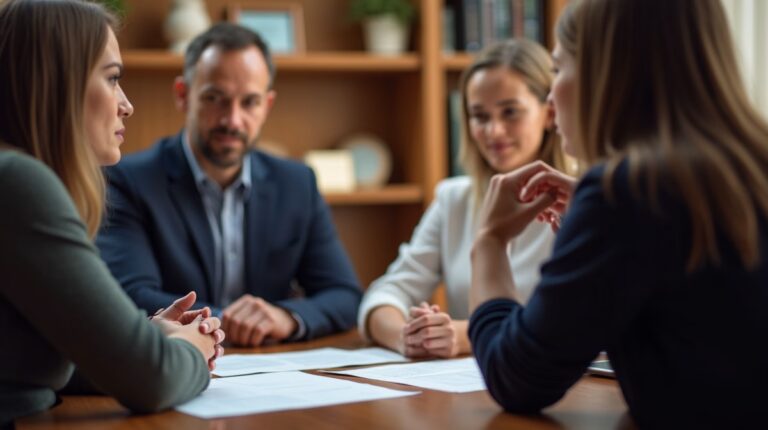 The legal counsel at Escondido Probate Law serving Riverside County estate matters meets with beneficiaries in our Southern California office to execute necessary paperwork discussing Why do so many Escondido trusts fail to function properly
