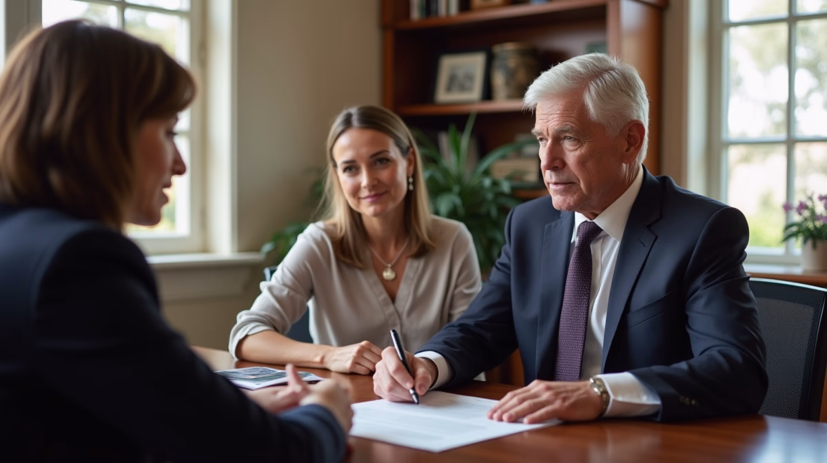 The dedicated legal team at Escondido Probate Law serving Riverside probate matters is pictured conferring with heirs to navigate the probate process to execute vital documents discussing Will the Judge Ask Me Questions