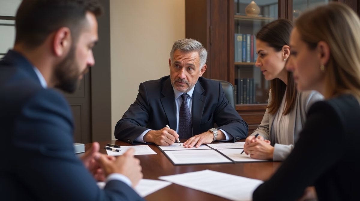 The dedicated legal team at Escondido Probate Law serving Riverside probate matters is pictured conferring with heirs to navigate the probate process to execute vital documents discussing Will the Judge Dismiss My Case if I am Late