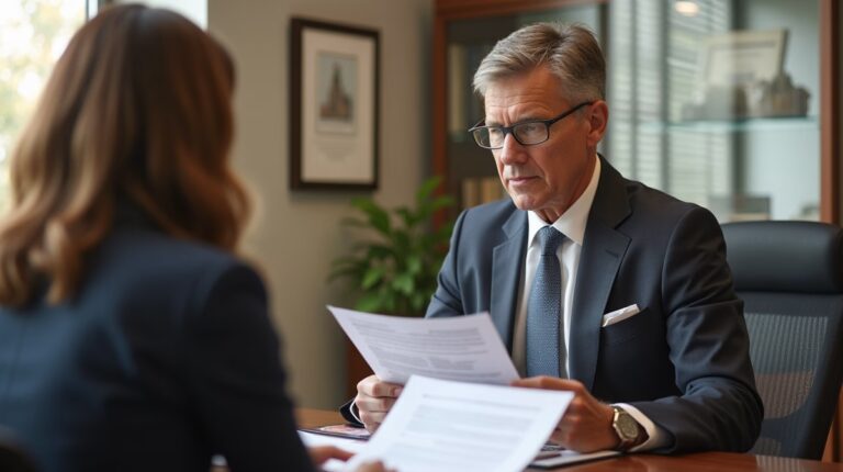 The dedicated legal team at Escondido Probate Law serving Riverside probate matters is pictured conferring with heirs to navigate the probate process to execute vital documents discussing Withholding Money for Future Expenses